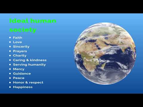 3. Ideal Human Society